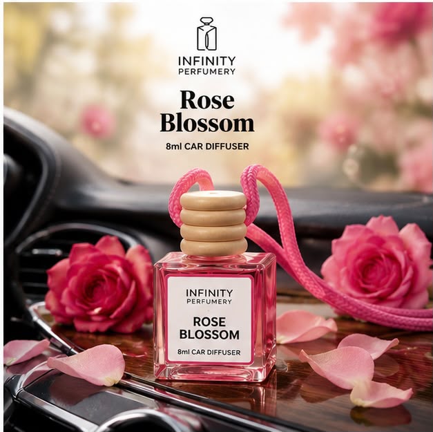 Rose Blossom Car Diffuser 8ML