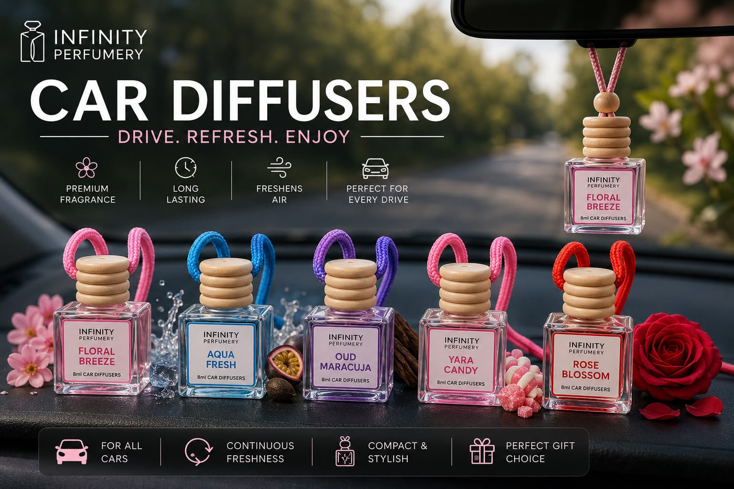 Car Hanging Diffusers