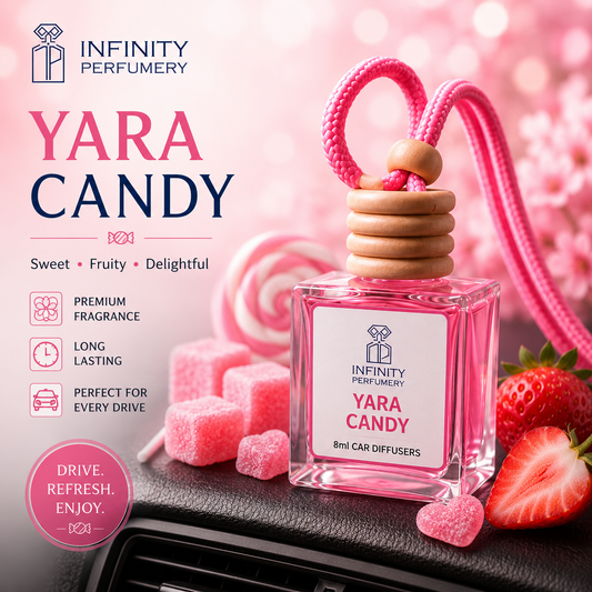 Yara Candy Car Diffuser 8ML