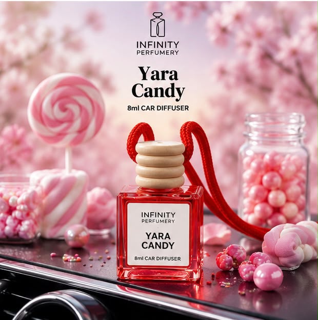 Yara Candy Car Diffuser 8ML